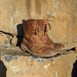 Clark's desert boots side zip